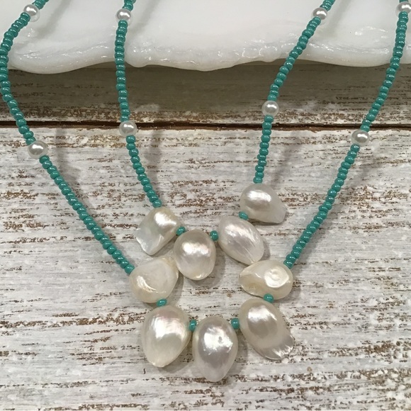 Mother Of Pearl Necklace - Picture 3 of 8